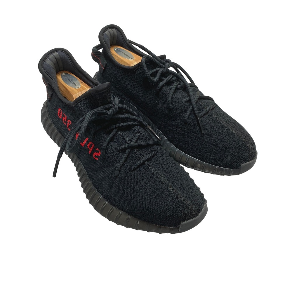 Adidas Sneakers Mens 10 Black Yeezy Boost 350 V2 Bred CP9652